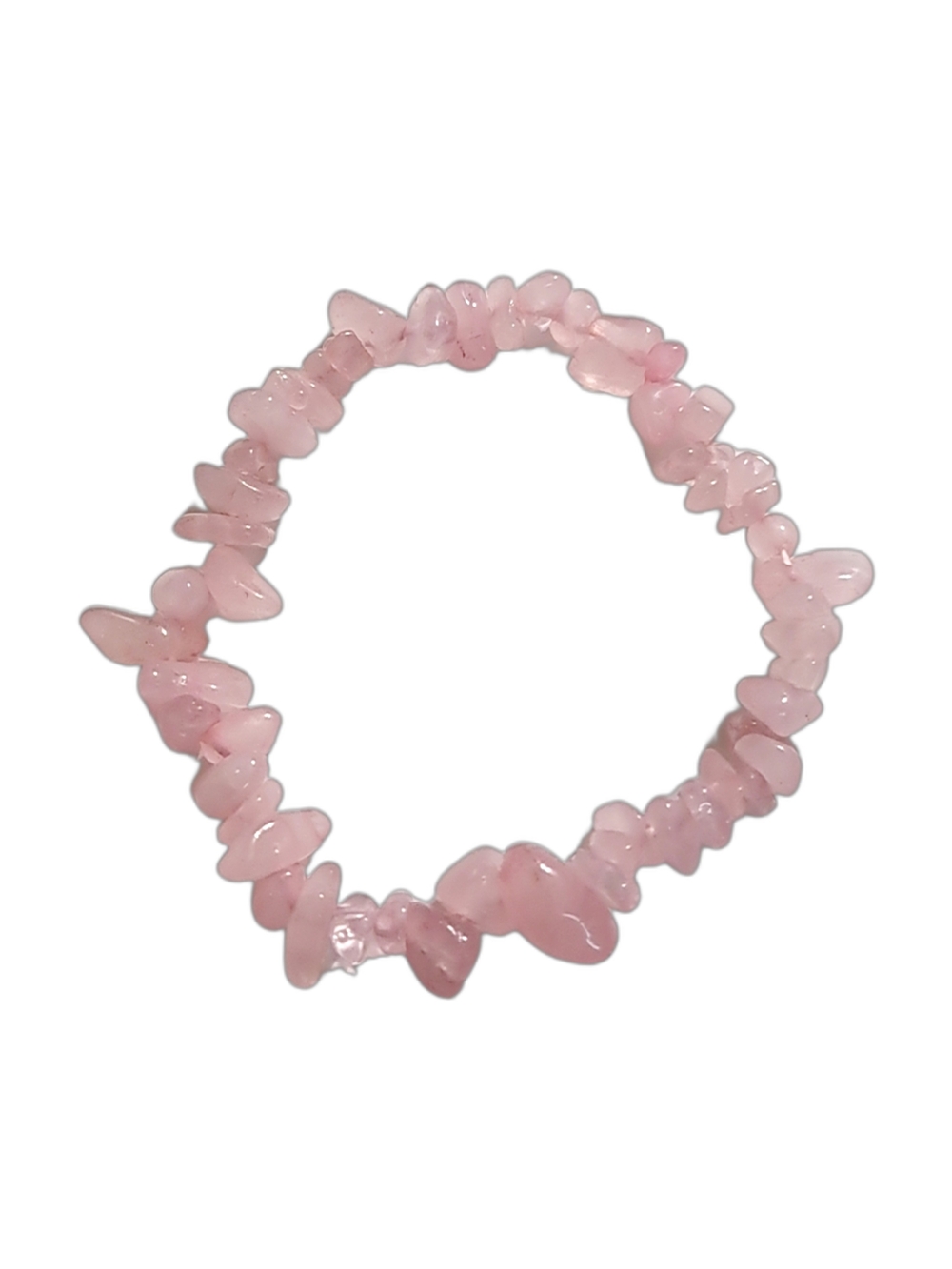 Pink Chip Bead Stretch Bracelet NWOT